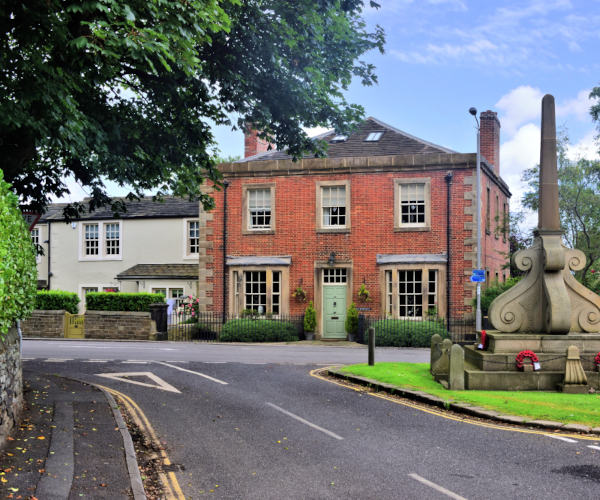 The Jebson Memorial and Manor House in Barnsley, South Yorkshire